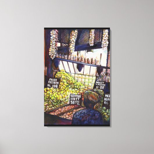 Afmetingen van Curiosity Canvas Afdruk (Voorkant)