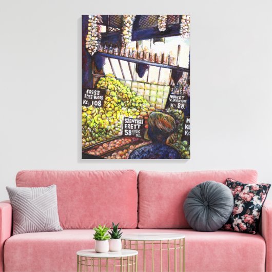 Afmetingen van Curiosity Canvas Afdruk (Insitu (Woonkamer))