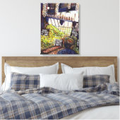 Afmetingen van Curiosity Canvas Afdruk (Insitu (Slaapkamer))