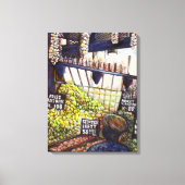 Afmetingen van Curiosity Canvas Afdruk (Voorkant)