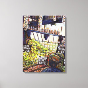 Afmetingen van Curiosity Canvas Afdruk