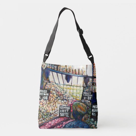 Afmetingen van Curiosity Crossbody Tas (Achterkant)