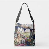 Afmetingen van Curiosity Crossbody Tas (Voorkant)