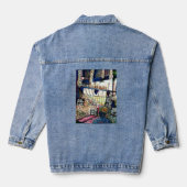 Afmetingen van Curiosity Denim Jacket (Achterkant)