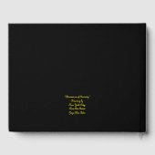 Afmetingen van Curiosity Gastenboek (Achterkant)