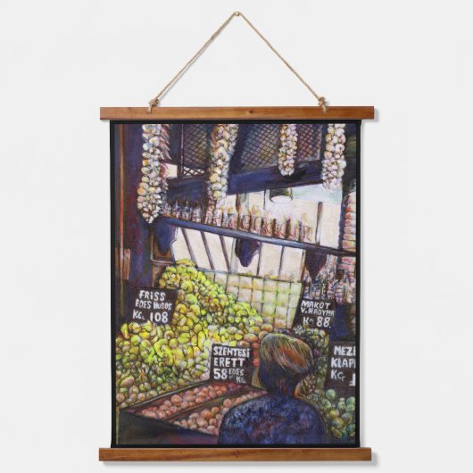 Afmetingen van Curiosity Hangend Wandkleed (Voorkant)