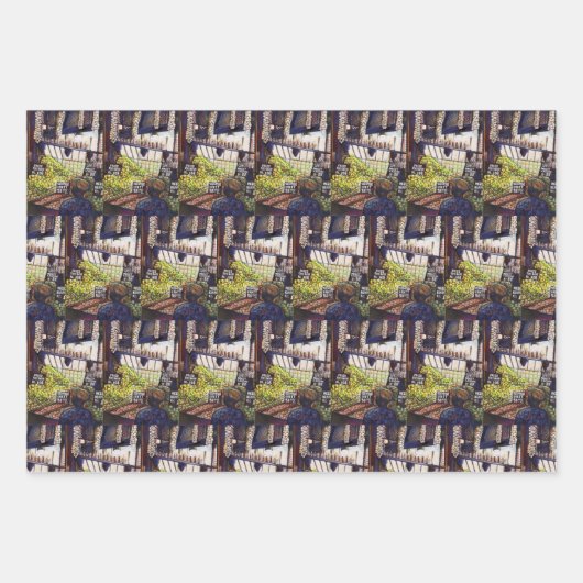 Afmetingen van Curiosity Inpakpapier Vel (Voorkant 2)