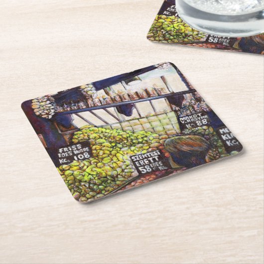 Afmetingen van Curiosity Kartonnen Onderzetters (Schuin)