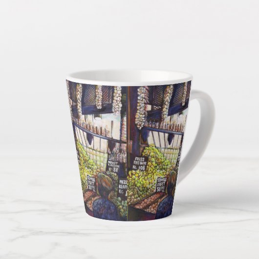 Afmetingen van Curiosity Latte Mok (Rechterhoek)