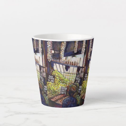 Afmetingen van Curiosity Latte Mok (Voorkant)