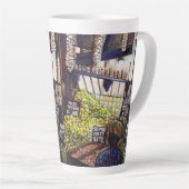 Afmetingen van Curiosity Latte Mok (Rechterhoek)