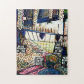 Afmetingen van Curiosity Legpuzzel (Verticaal)