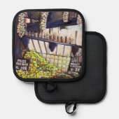 Afmetingen van Curiosity Pannenlap (Voorkant / Achterkant)