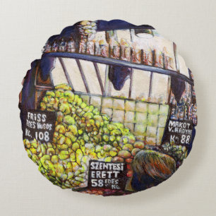 Afmetingen van Curiosity Rond Kussen