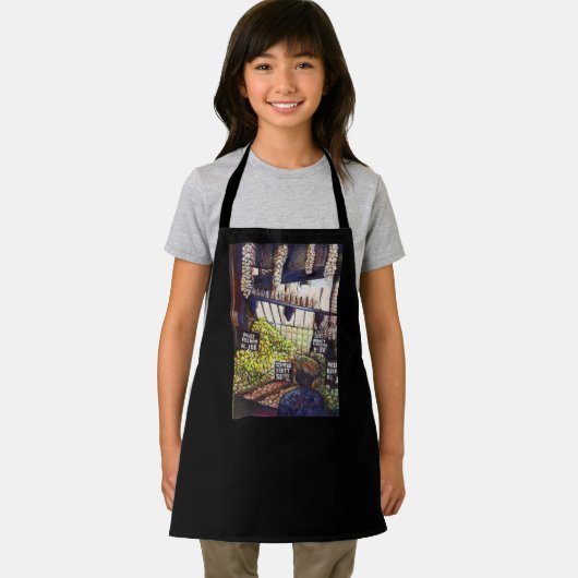 Afmetingen van Curiosity Schort (Insitu)