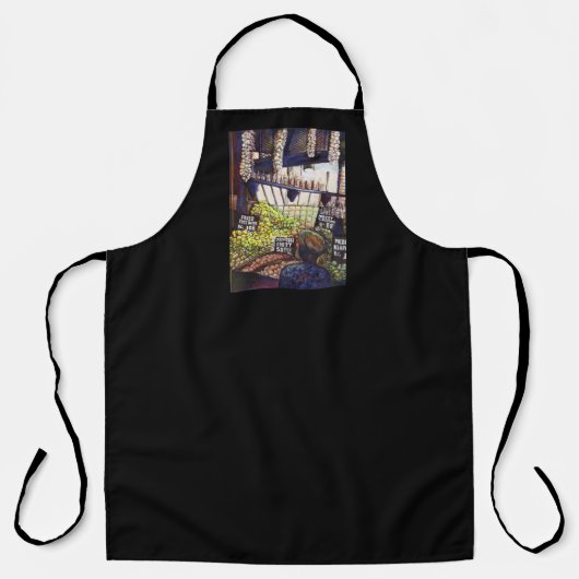 Afmetingen van Curiosity Schort (Voorkant)