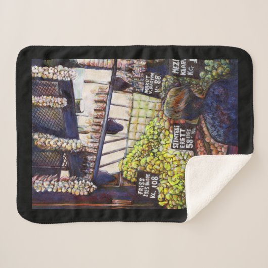 Afmetingen van Curiosity Sherpa Deken (Voorkant (horizontaal))