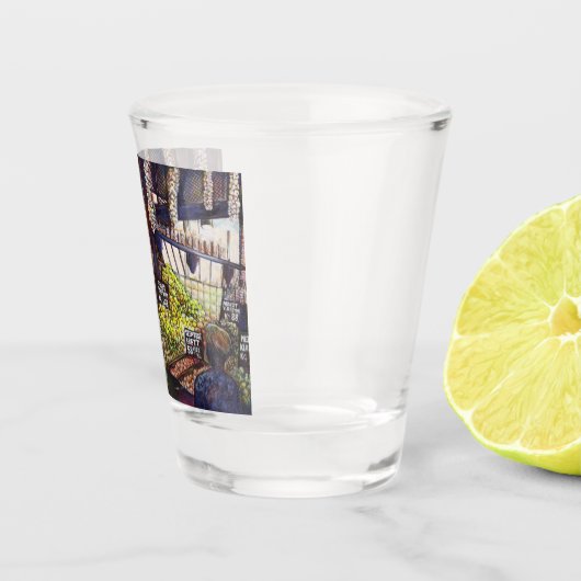 Afmetingen van Curiosity Shot Glas (Rechts)