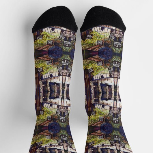 Afmetingen van Curiosity Sokken (Top)