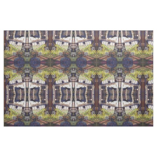 Afmetingen van Curiosity Stof (Fat Quarter)