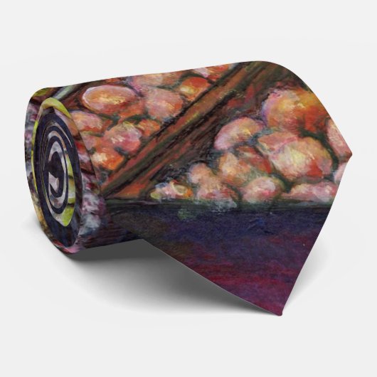 Afmetingen van Curiosity Stropdas (Opgerold)