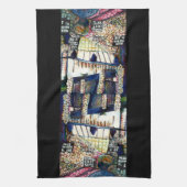 Afmetingen van Curiosity Theedoek (Verticaal)