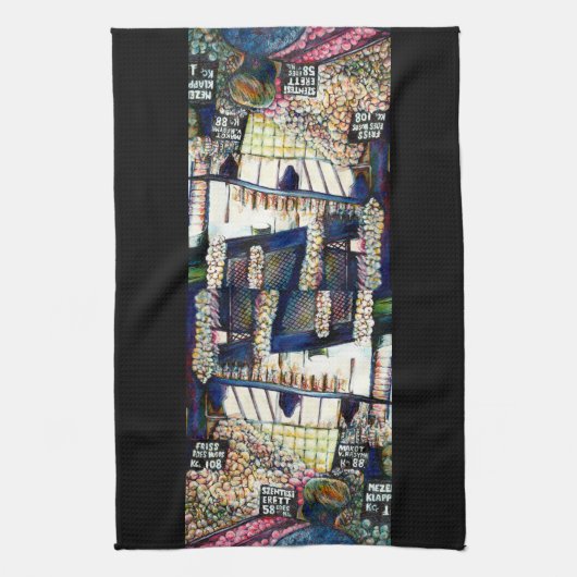 Afmetingen van Curiosity Theedoek (Verticaal)