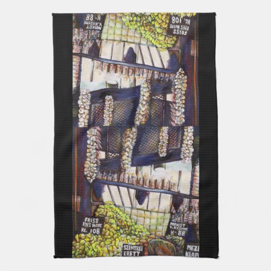 Afmetingen van Curiosity Theedoek (Verticaal)