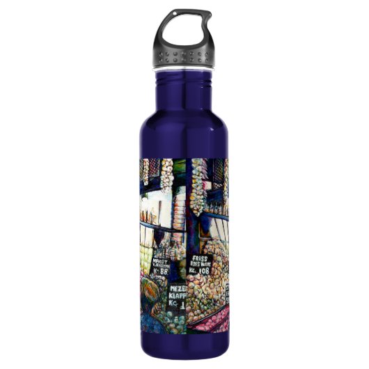 Afmetingen van Curiosity Waterfles (Voorkant)