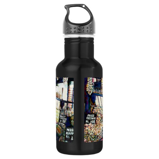 Afmetingen van Curiosity Waterfles (Achterkant)