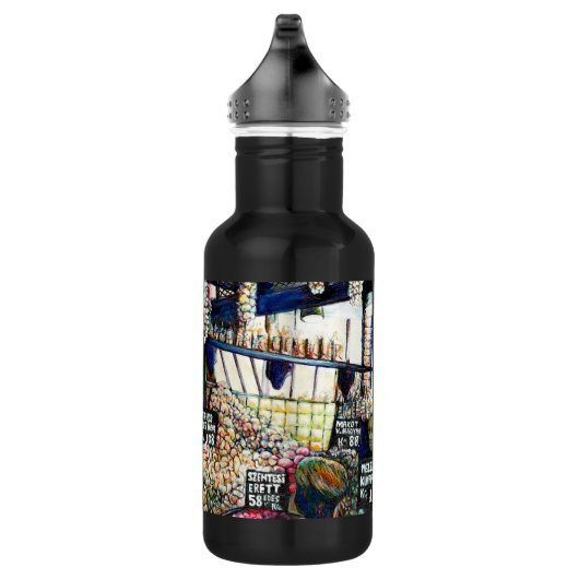 Afmetingen van Curiosity Waterfles (Rechts)