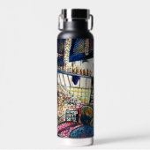 Afmetingen van Curiosity Waterfles (Voorkant)