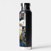 Afmetingen van Curiosity Waterfles (Links)