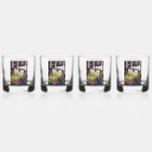 Afmetingen van Curiosity Whisky Glas (Achterkant)