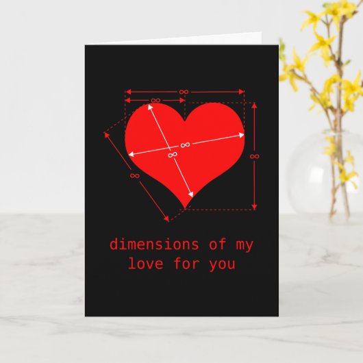 Afmetingen van Liefde Kaart (Gele Bloem)