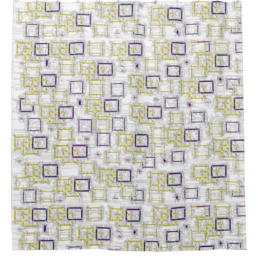 Afmetingen vergrendeling douchegordijn (Voorkant)