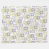 Afmetingen vergrendeling fleece deken (Voorkant (Horizontaal))