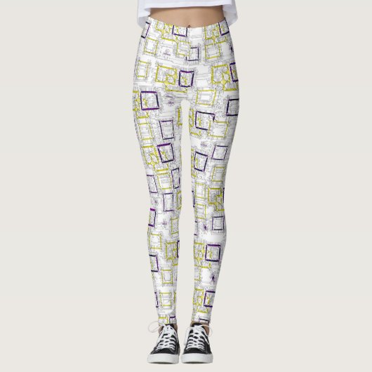 Afmetingen vergrendeling leggings (Voorkant)