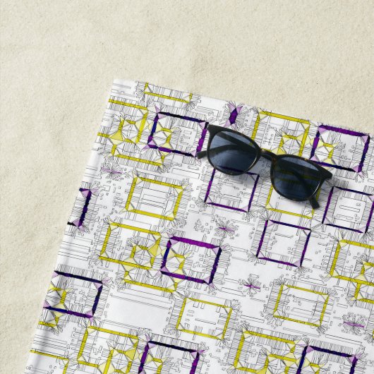 Afmetingen vergrendeling strandlaken (In situ)