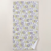 Afmetingen vergrendeling strandlaken (Voorkant)