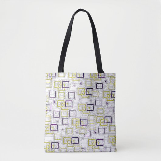 Afmetingen vergrendeling tote bag (Voorkant)