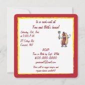 Afnamaak met hot-dog kaart (Achterkant)