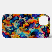 Afname kleurrijke vloeistofinkt Case-Mate iPhone case (Achterkant (horizontaal))