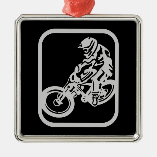 Afname MTB Metalen Ornament (Voorkant)