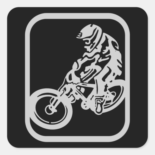 Afname MTB Vierkante Sticker (Voorkant)