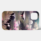 Afname van UFO-Koe Case-Mate iPhone Case (Achterkant (horizontaal))