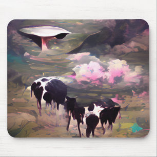 Afname van UFO-Koe Muismat