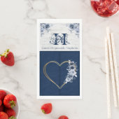 Afneembaar gasthanddoek (50) Ocean Thema Chic Servet (Insitu)