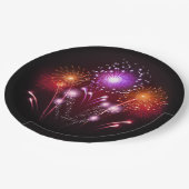 Afneembare Borden in vuurwerk Papieren Bordje (Gekanteld)