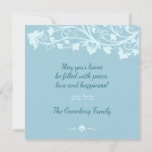 Afnemend welzijnssucces Hebreeuws English Mazel To Kaart (Achterkant)